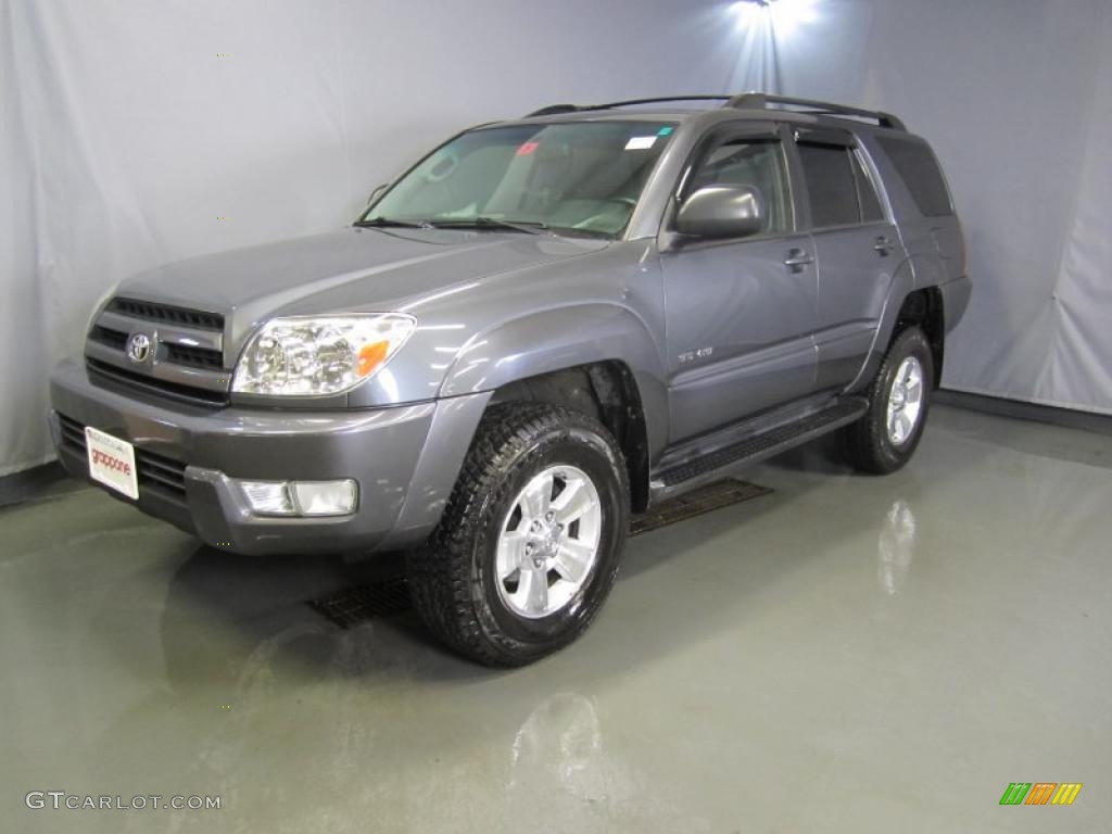 2004 4Runner SR5 4x4 - Galactic Gray Mica / Stone photo #1