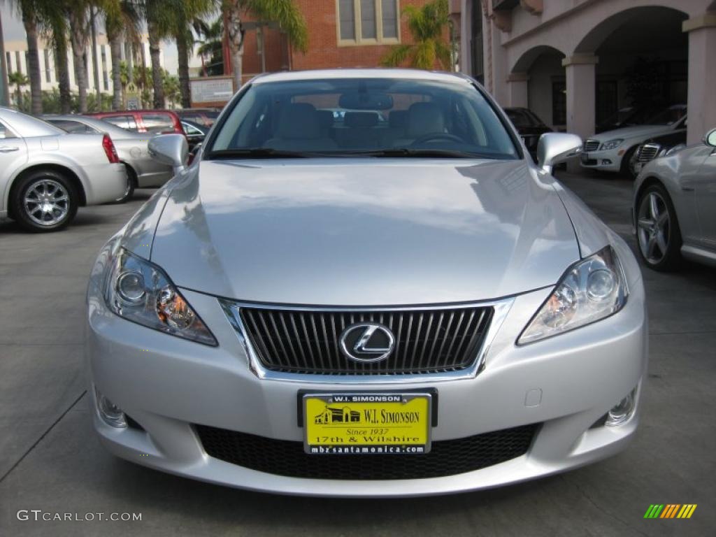 Tungsten Silver Pearl 2010 Lexus IS 250 Exterior Photo #40426296