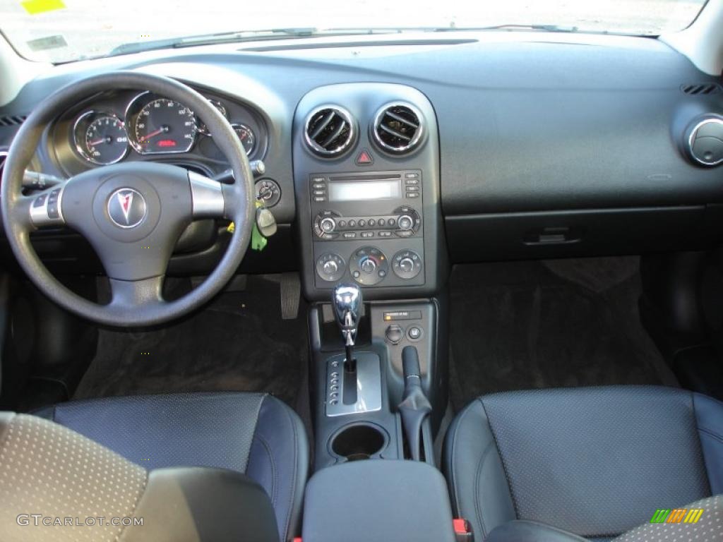 2007 Pontiac G6 V6 Sedan Ebony Dashboard Photo #40426384