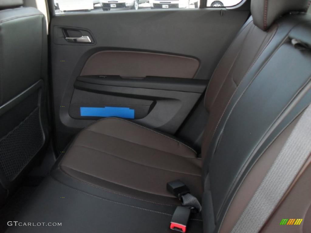 Brownstone/Jet Black Interior 2011 Chevrolet Equinox LT Photo #40426444