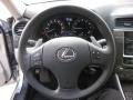 Light Gray 2010 Lexus IS 250 Steering Wheel