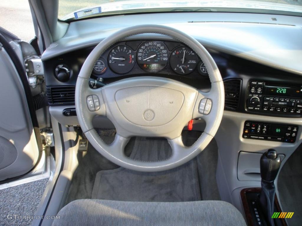 2003 Buick Regal LS Medium Gray Steering Wheel Photo #40426852