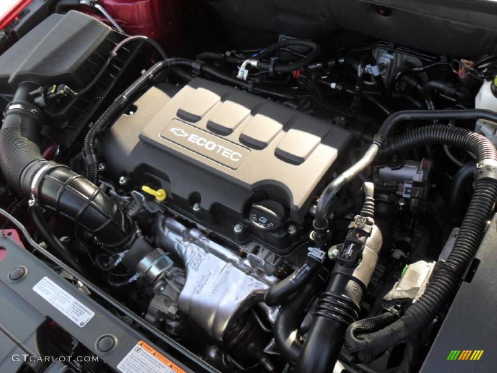 2011 Chevrolet Cruze LT 1.4 Liter Turbocharged DOHC 16-Valve VVT ECOTEC 4 Cylinder Engine Photo #40427576