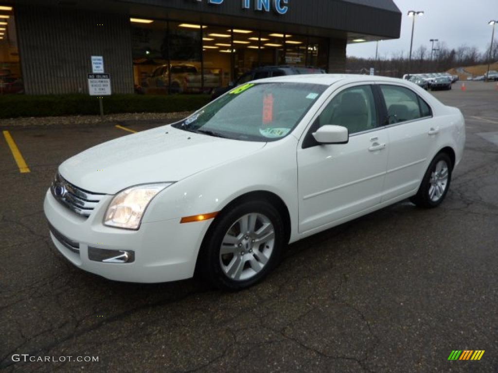 White Suede 2009 Ford Fusion SEL Exterior Photo #40427620