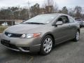 2008 Galaxy Gray Metallic Honda Civic LX Coupe  photo #1