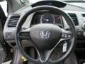 2008 Galaxy Gray Metallic Honda Civic LX Coupe  photo #12