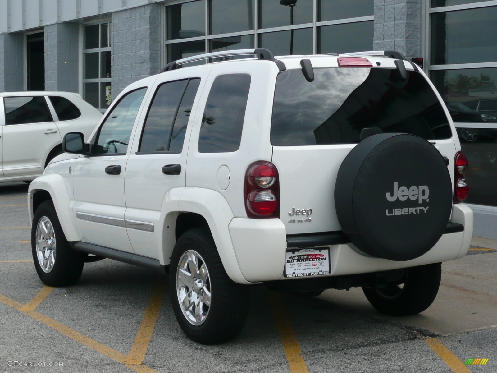 2007 Liberty Limited 4x4 - Stone White / Medium Slate Gray photo #6