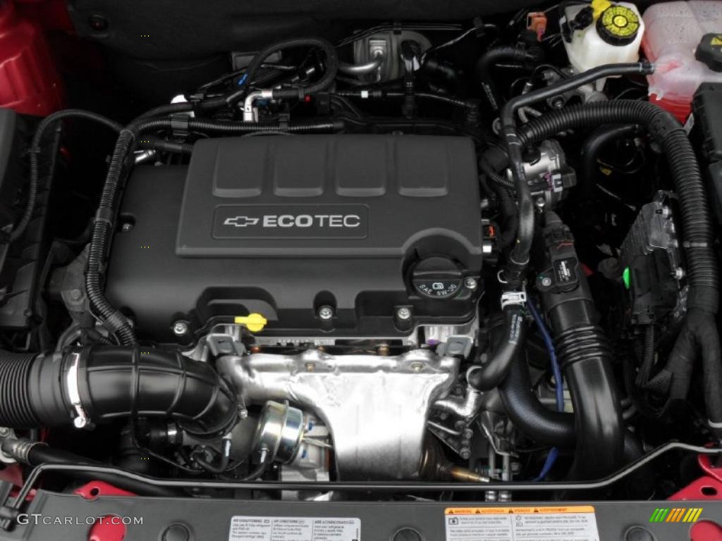 2011 Chevrolet Cruze LT 1.4 Liter Turbocharged DOHC 16-Valve VVT ECOTEC 4 Cylinder Engine Photo #40428416