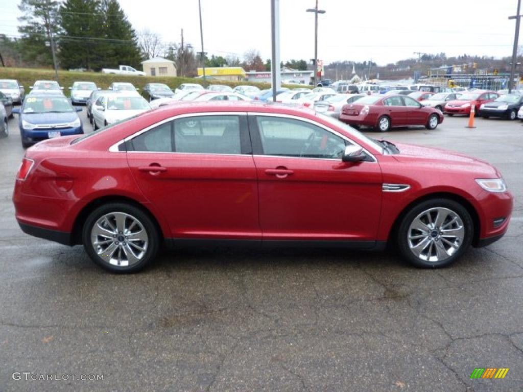 Red Candy Metallic 2010 Ford Taurus Limited AWD Exterior Photo #40430580