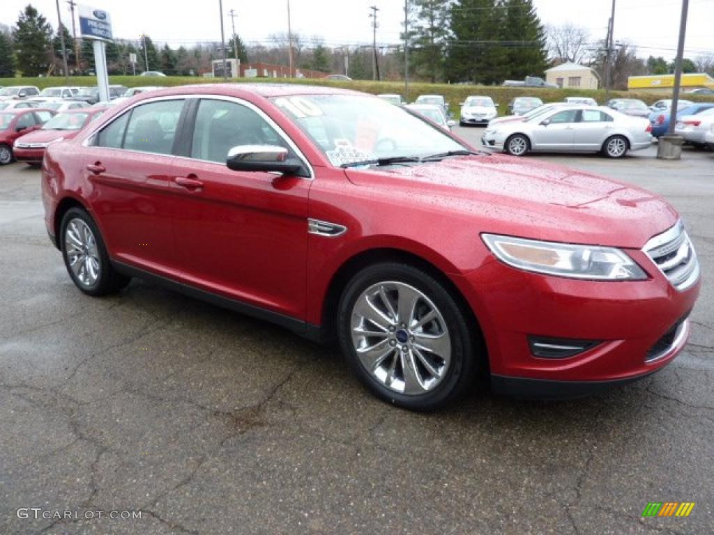 Red Candy Metallic 2010 Ford Taurus Limited AWD Exterior Photo #40430596
