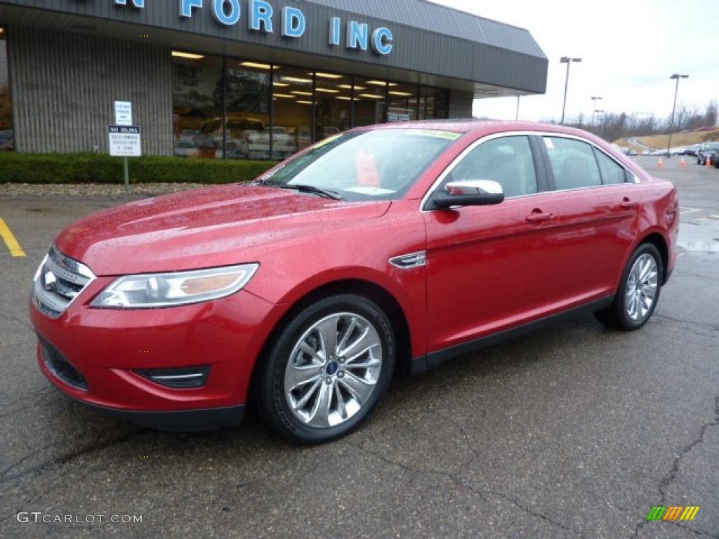 Red Candy Metallic 2010 Ford Taurus Limited AWD Exterior Photo #40430628