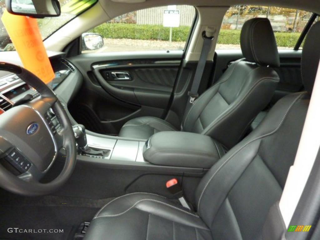 Charcoal Black Interior 2010 Ford Taurus Limited AWD Photo #40430656