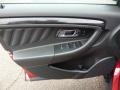 Charcoal Black 2010 Ford Taurus Limited AWD Door Panel