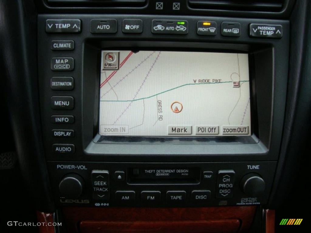 2001 Lexus GS 430 Navigation Photos