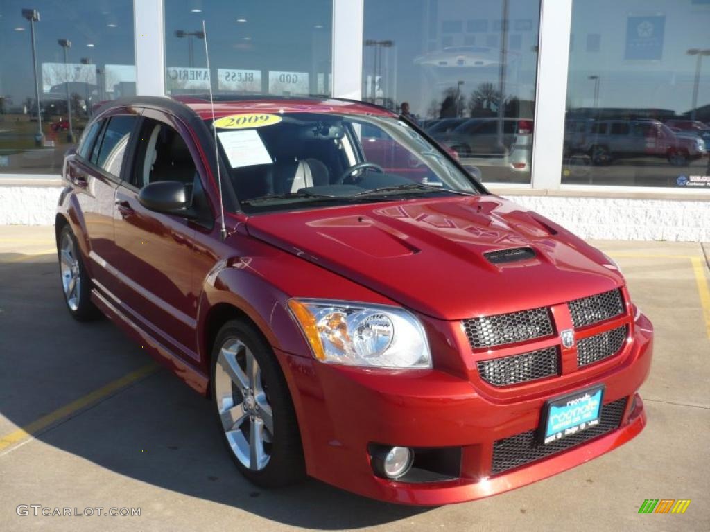 Inferno Red Crystal Pearl 2009 Dodge Caliber SRT 4 Exterior Photo #40433260