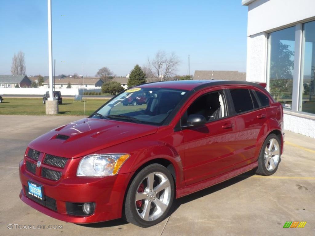 Inferno Red Crystal Pearl 2009 Dodge Caliber SRT 4 Exterior Photo #40433268