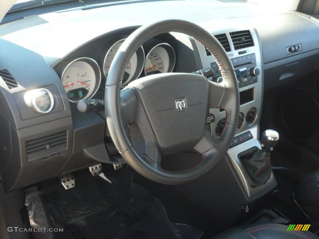 2009 Dodge Caliber SRT 4 Dark Slate Gray Dashboard Photo #40433284