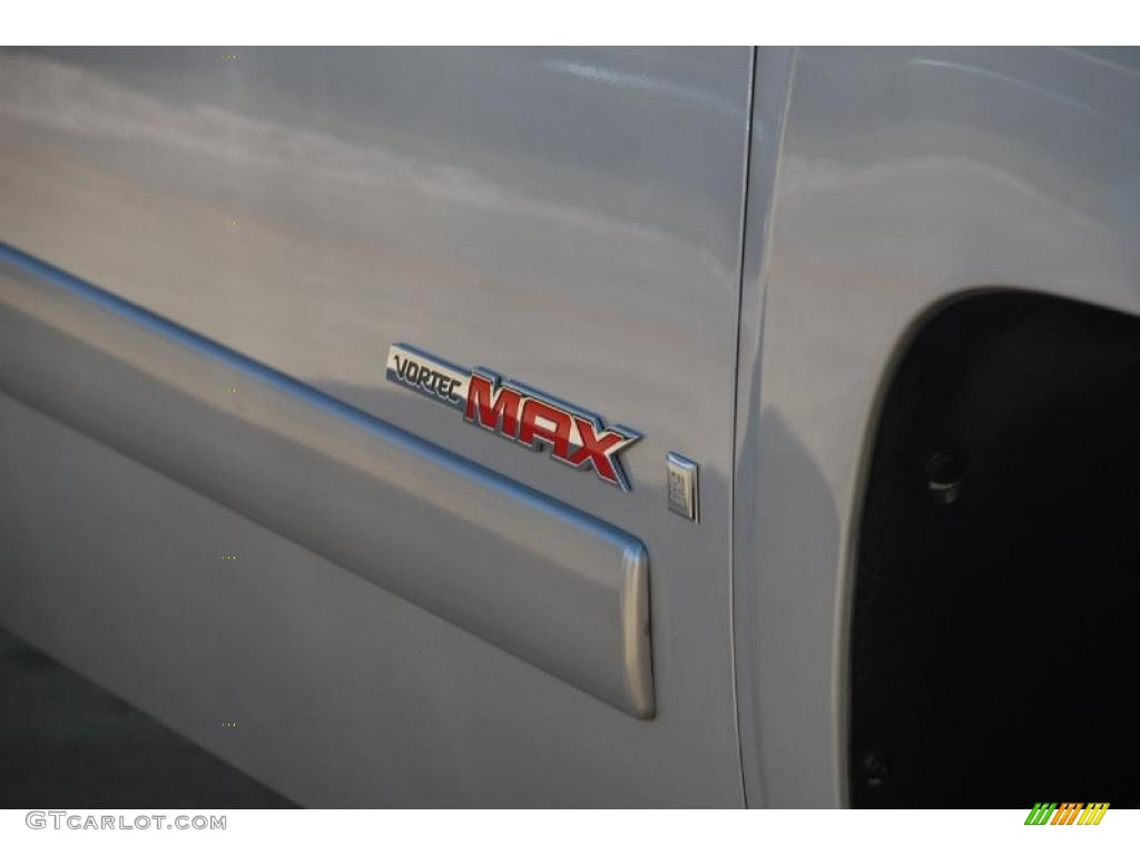 2008 Silverado 1500 LT Extended Cab 4x4 - Silver Birch Metallic / Light Titanium/Ebony Accents photo #10