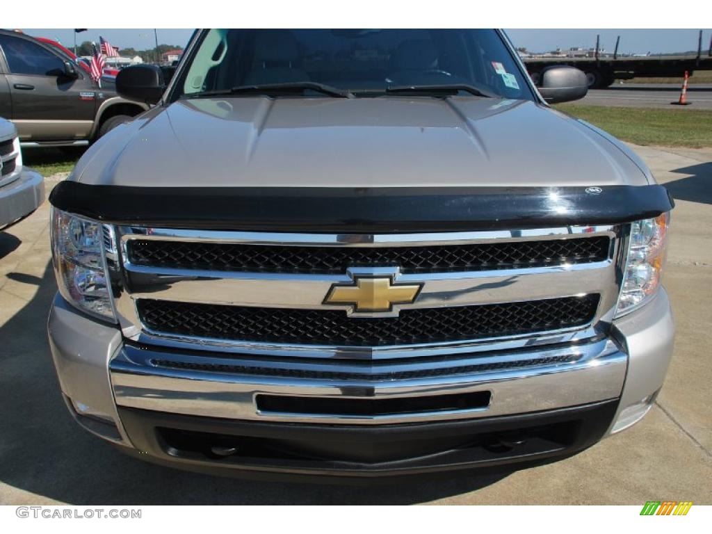 2008 Silverado 1500 LT Extended Cab 4x4 - Silver Birch Metallic / Light Titanium/Ebony Accents photo #12