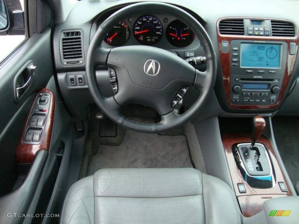 2005 Acura MDX Standard MDX Model Quartz Steering Wheel Photo #40434080