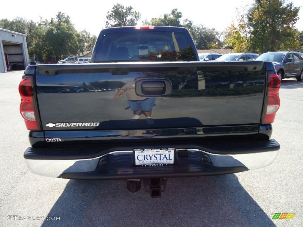 2006 Silverado 1500 LT Crew Cab - Dark Blue Metallic / Dark Charcoal photo #10