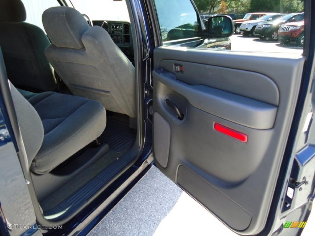 2006 Silverado 1500 LT Crew Cab - Dark Blue Metallic / Dark Charcoal photo #14