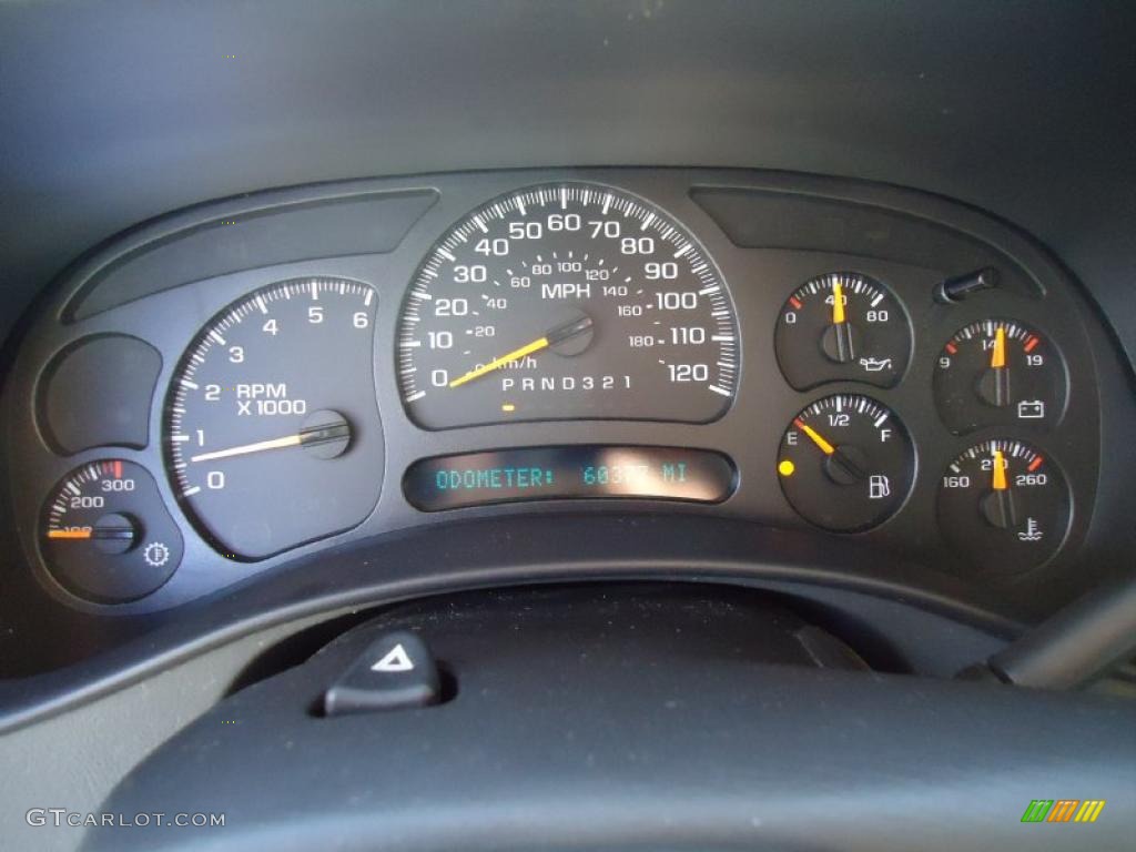 2006 Chevrolet Silverado 1500 LT Crew Cab Gauges Photo #40434876