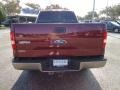 2005 Dark Toreador Red Metallic Ford F150 Lariat SuperCab 4x4  photo #9