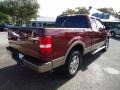 Dark Toreador Red Metallic - F150 Lariat SuperCab 4x4 Photo No. 11