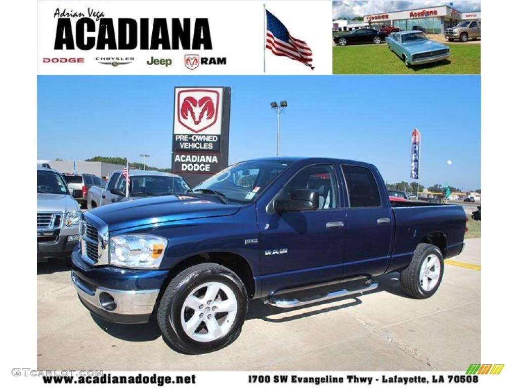 Patriot Blue Pearl Dodge Ram 1500