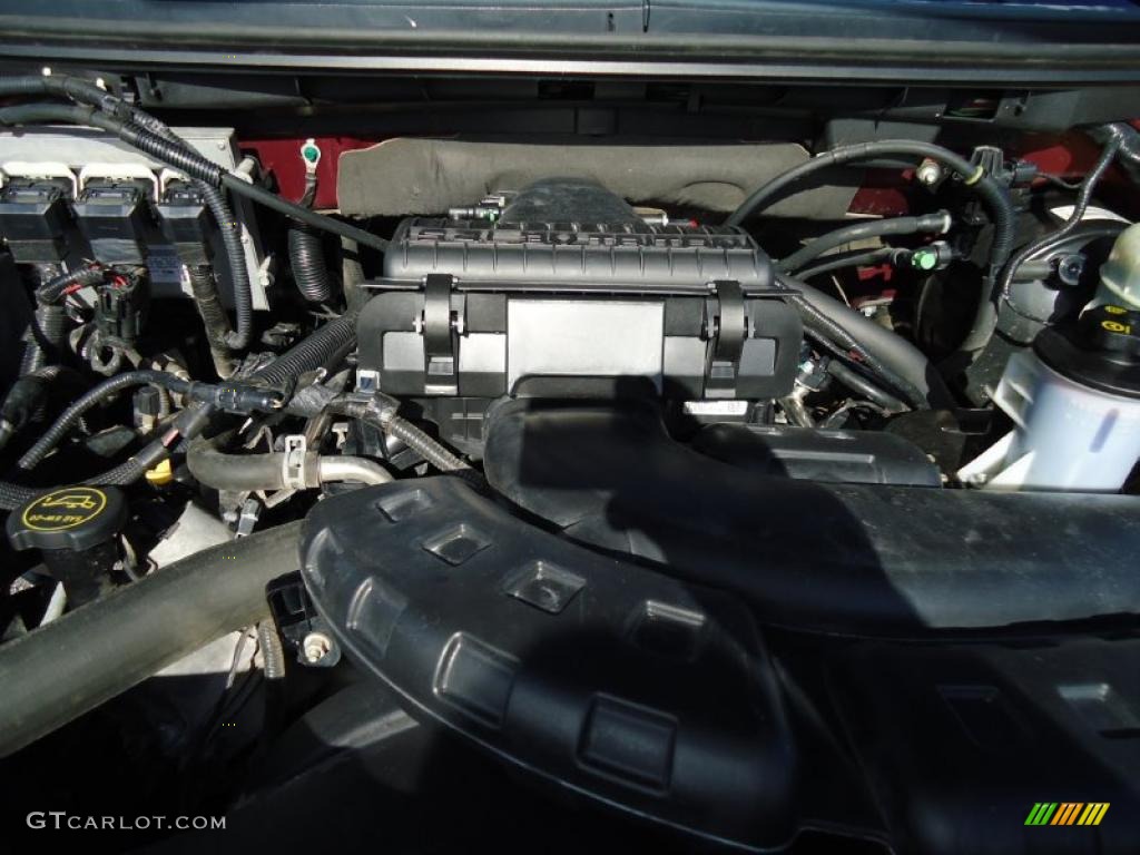 2005 F150 Lariat SuperCab 4x4 - Dark Toreador Red Metallic / Tan photo #25