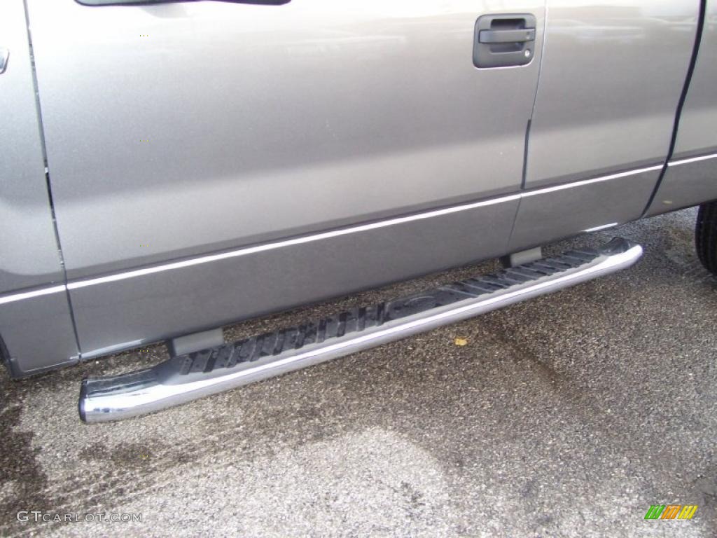 2010 F150 STX SuperCab 4x4 - Sterling Grey Metallic / Medium Stone photo #10