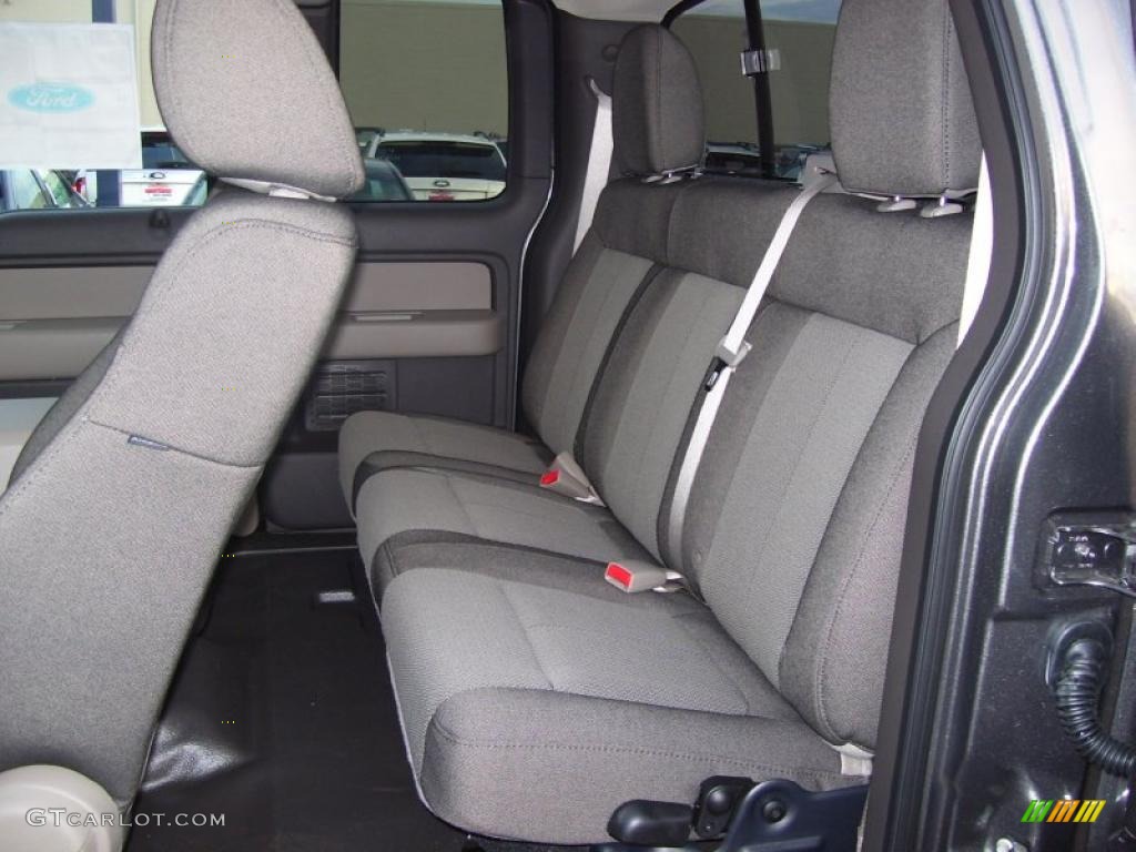 2010 F150 STX SuperCab 4x4 - Sterling Grey Metallic / Medium Stone photo #18