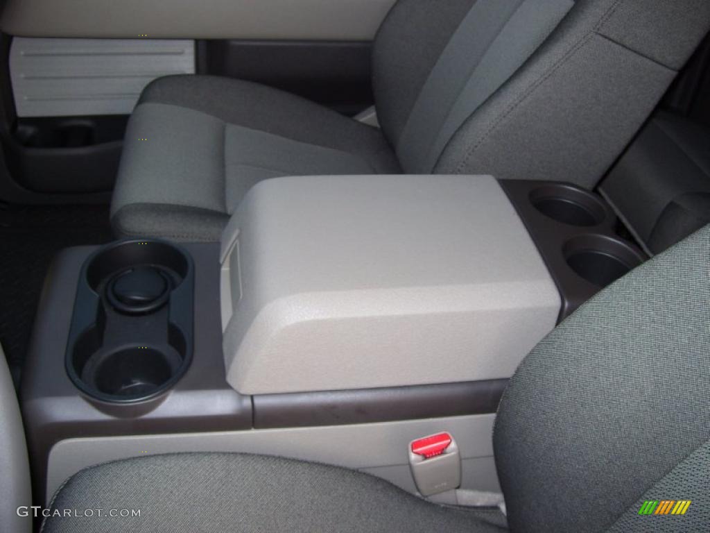 2010 F150 STX SuperCab 4x4 - Sterling Grey Metallic / Medium Stone photo #24