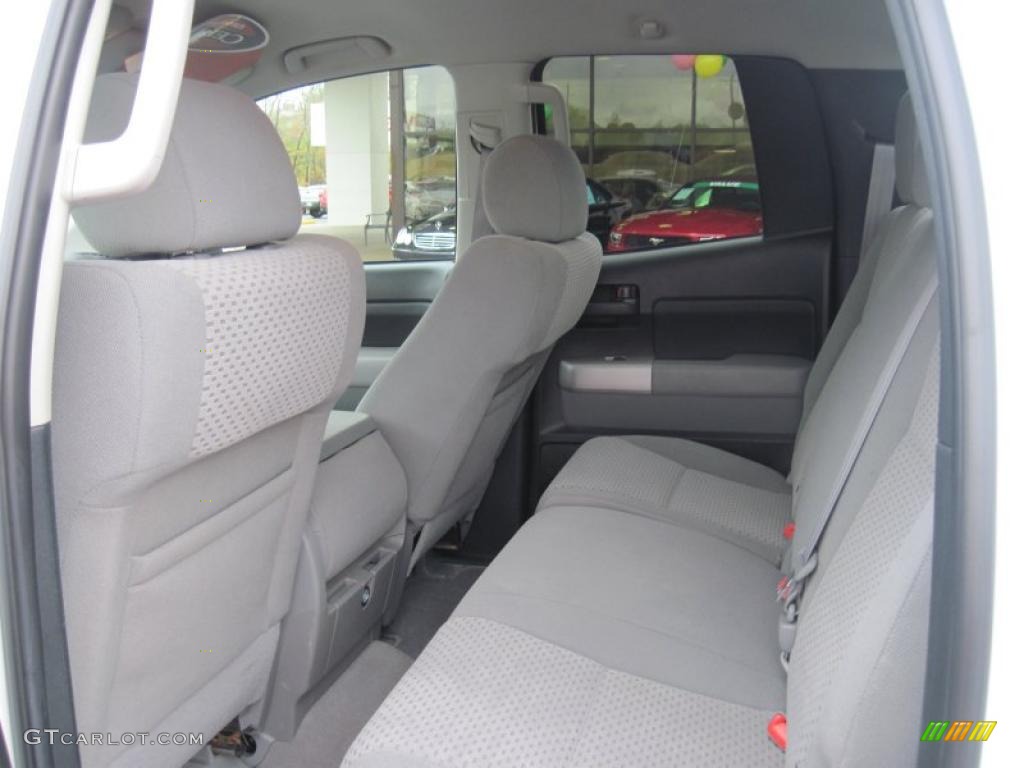 Graphite Gray Interior 2007 Toyota Tundra SR5 TSS Double Cab Photo #40436816