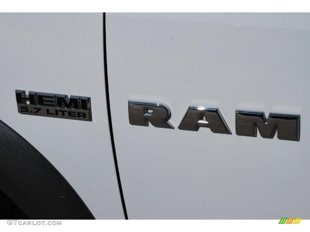 2010 Ram 1500 TRX4 Quad Cab 4x4 - Stone White / Dark Slate/Medium Graystone photo #13