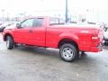 2005 Bright Red Ford F150 STX SuperCab 4x4  photo #3
