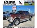 2008 Dark Copper Metallic Ford F250 Super Duty King Ranch Crew Cab 4x4  photo #1