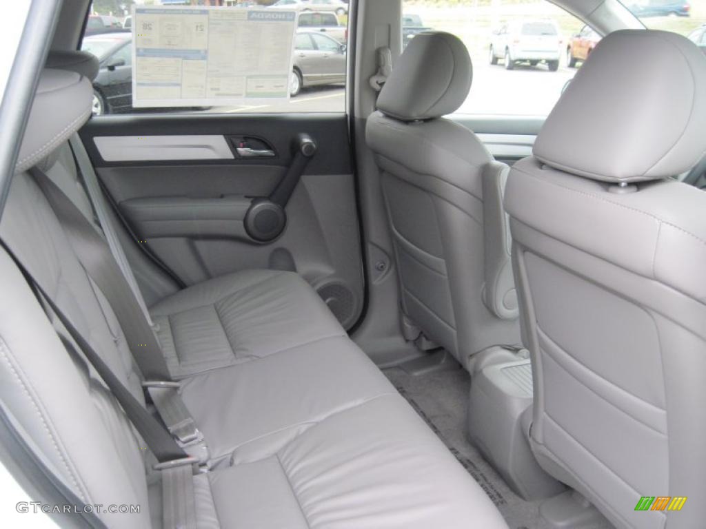 2011 CR-V EX-L - Taffeta White / Gray photo #16