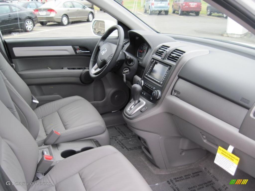 2011 CR-V EX-L - Taffeta White / Gray photo #17