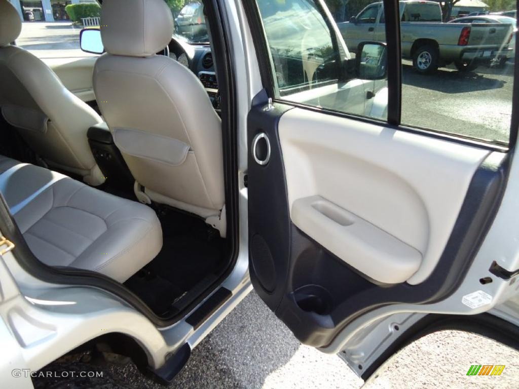 2002 Jeep Liberty Limited Taupe Door Panel Photo #40441585