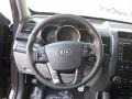 2011 Kia Sorento Gray Interior Steering Wheel Photo