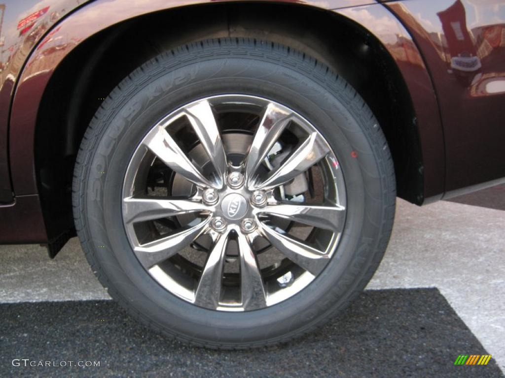 2011 Kia Sorento SX V6 Wheel Photo #40443285