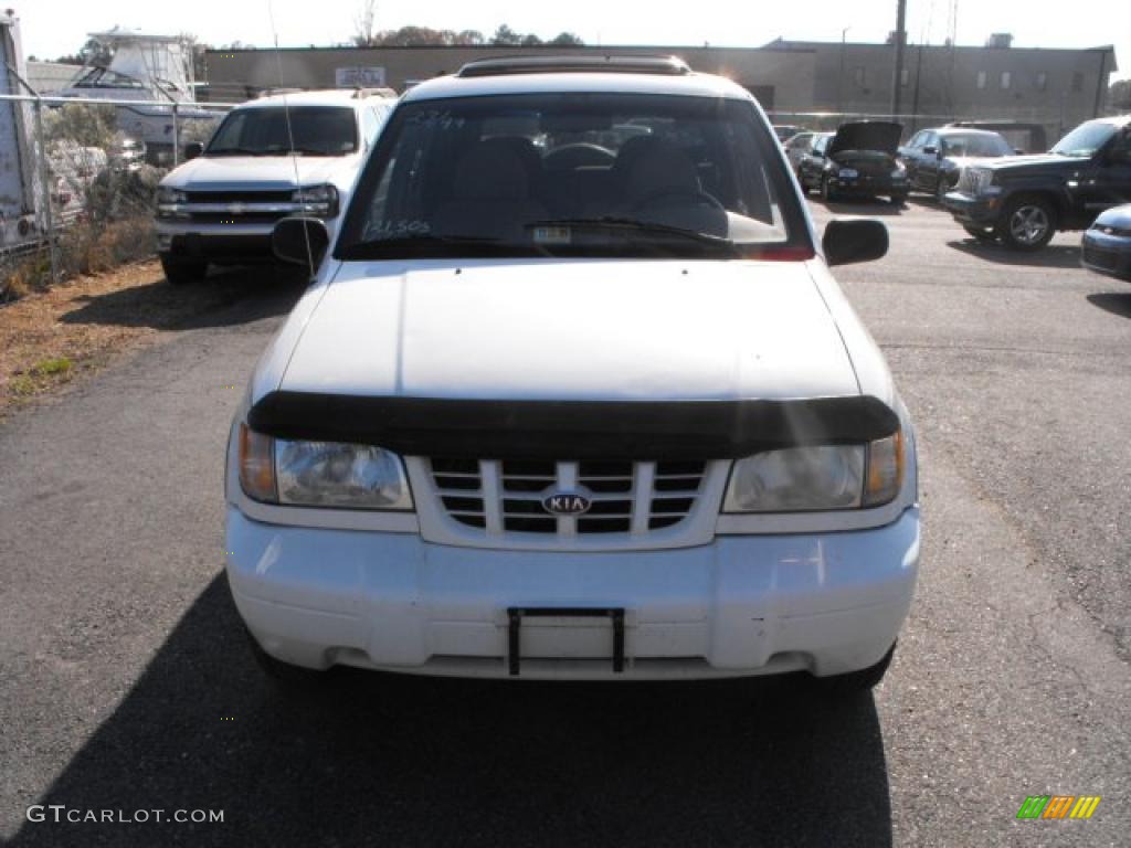 1999 Sportage 4WD - White / Brown photo #1