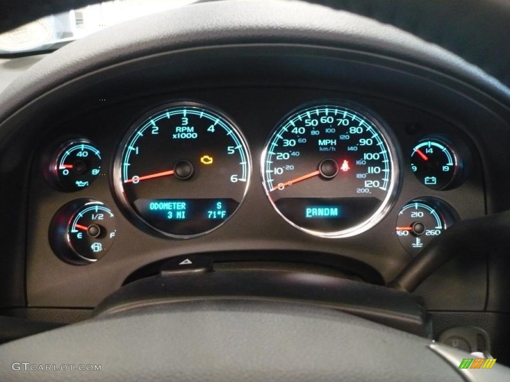 2011 GMC Sierra 1500 Denali Crew Cab 4x4 Gauges Photo #40444249