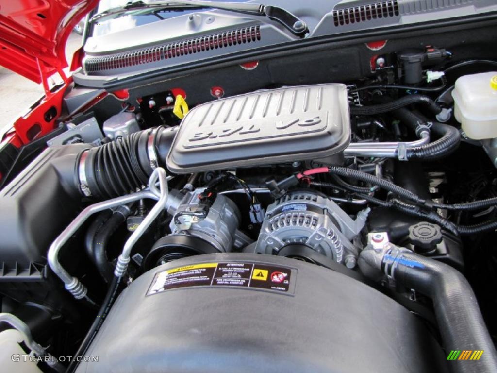 2011 Dodge Dakota Big Horn Extended Cab 3.7 Liter SOHC 12-Valve Magnum V6 Engine Photo #40444653