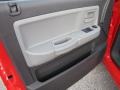 Dark Slate Gray/Medium Slate Gray 2011 Dodge Dakota Big Horn Extended Cab Door Panel