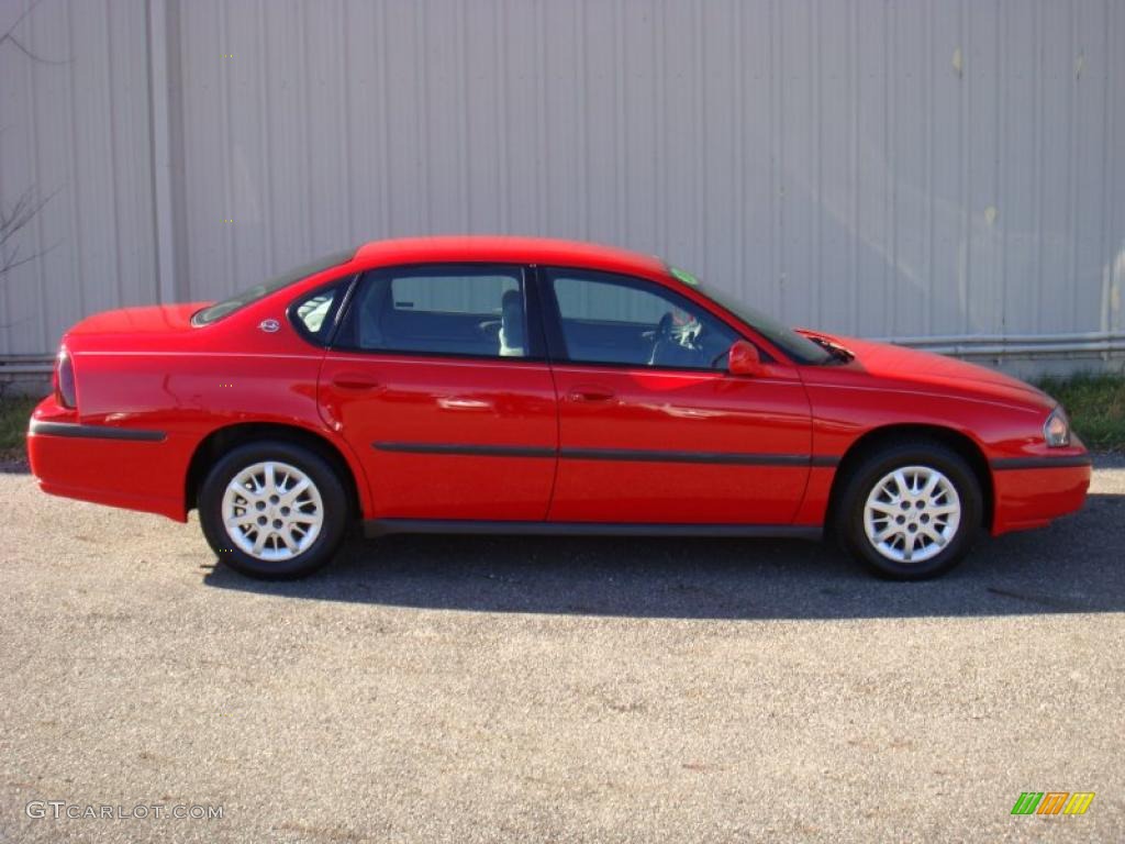 2001 Impala  - Torch Red / Medium Gray photo #4