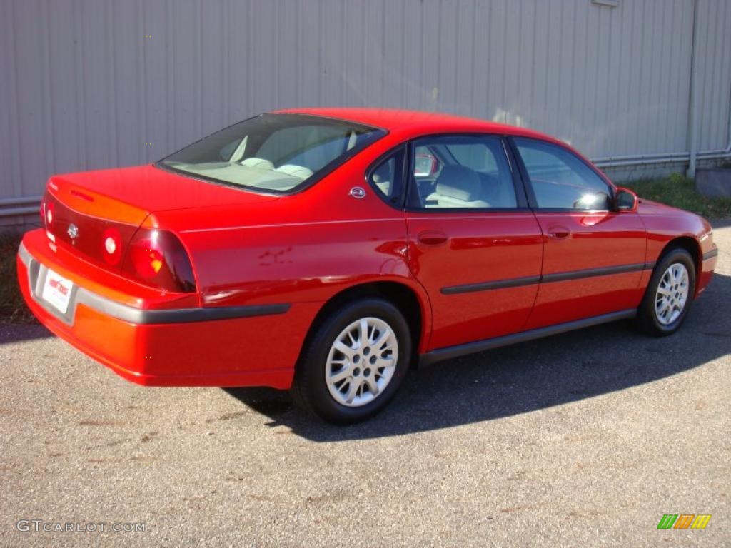 2001 Impala  - Torch Red / Medium Gray photo #5