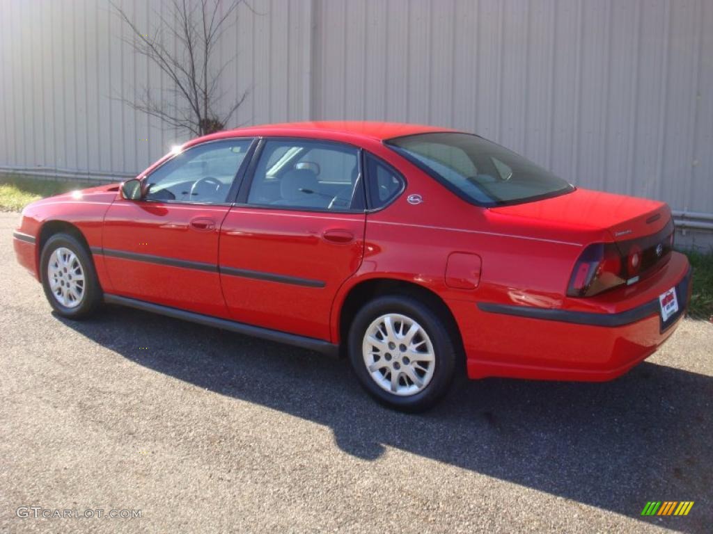 2001 Impala  - Torch Red / Medium Gray photo #6